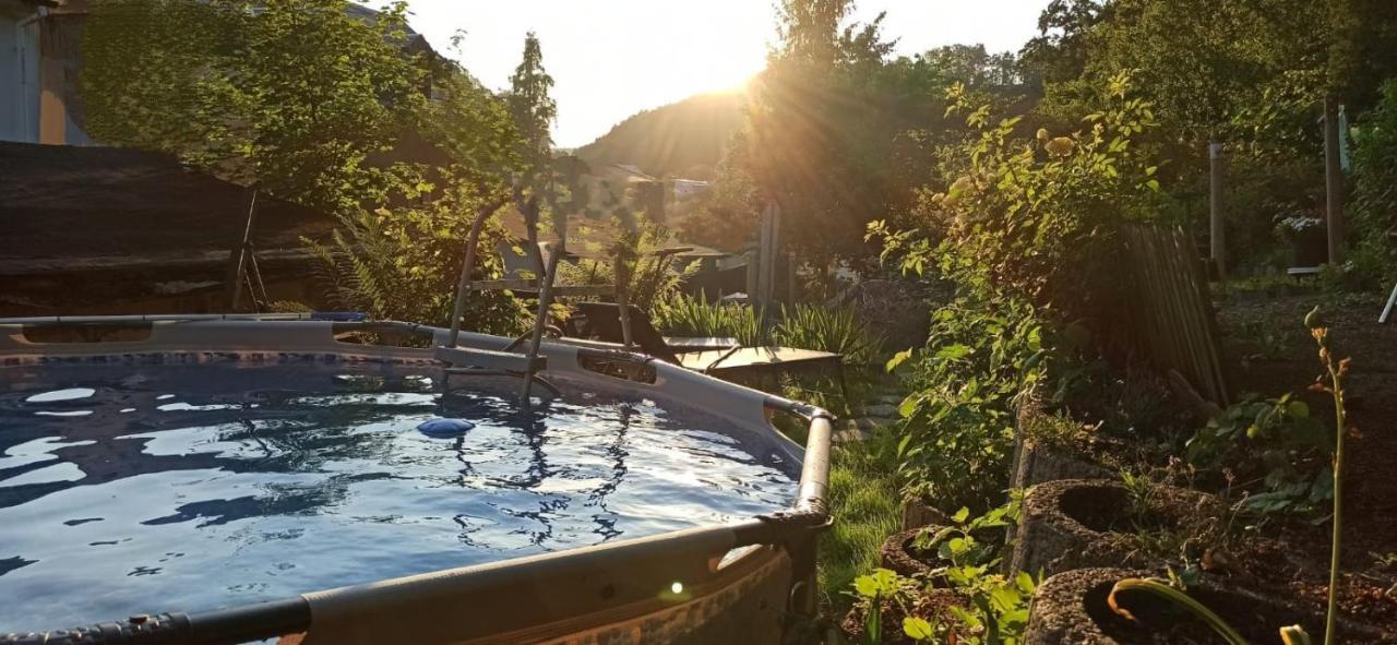 Urlaubsmagie - Bad Schandau Fusslaufig, Garten, Pool - R1 Rathmannsdorf Εξωτερικό φωτογραφία